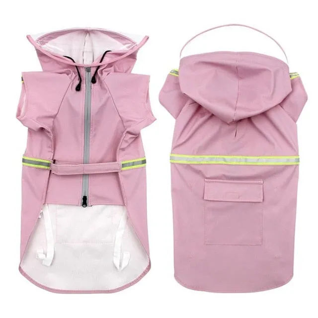 Pet Dog Reflective Raincoat (2XL-5XL)