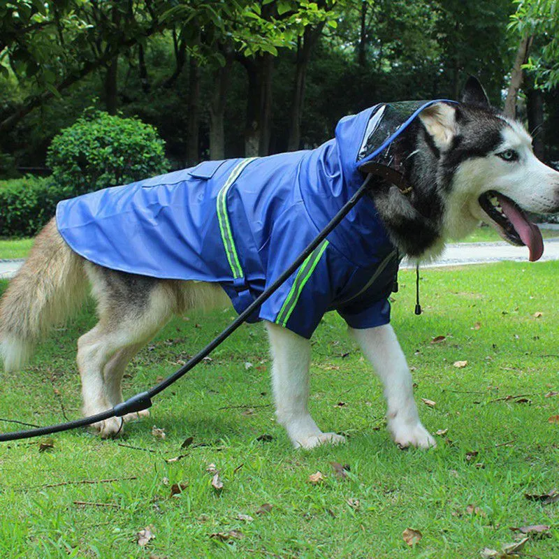 Pet Dog Reflective Raincoat (2XL-5XL)