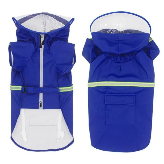 Pet Dog Reflective Raincoat (2XL-5XL)