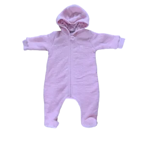 Pink Wool Pram Suit