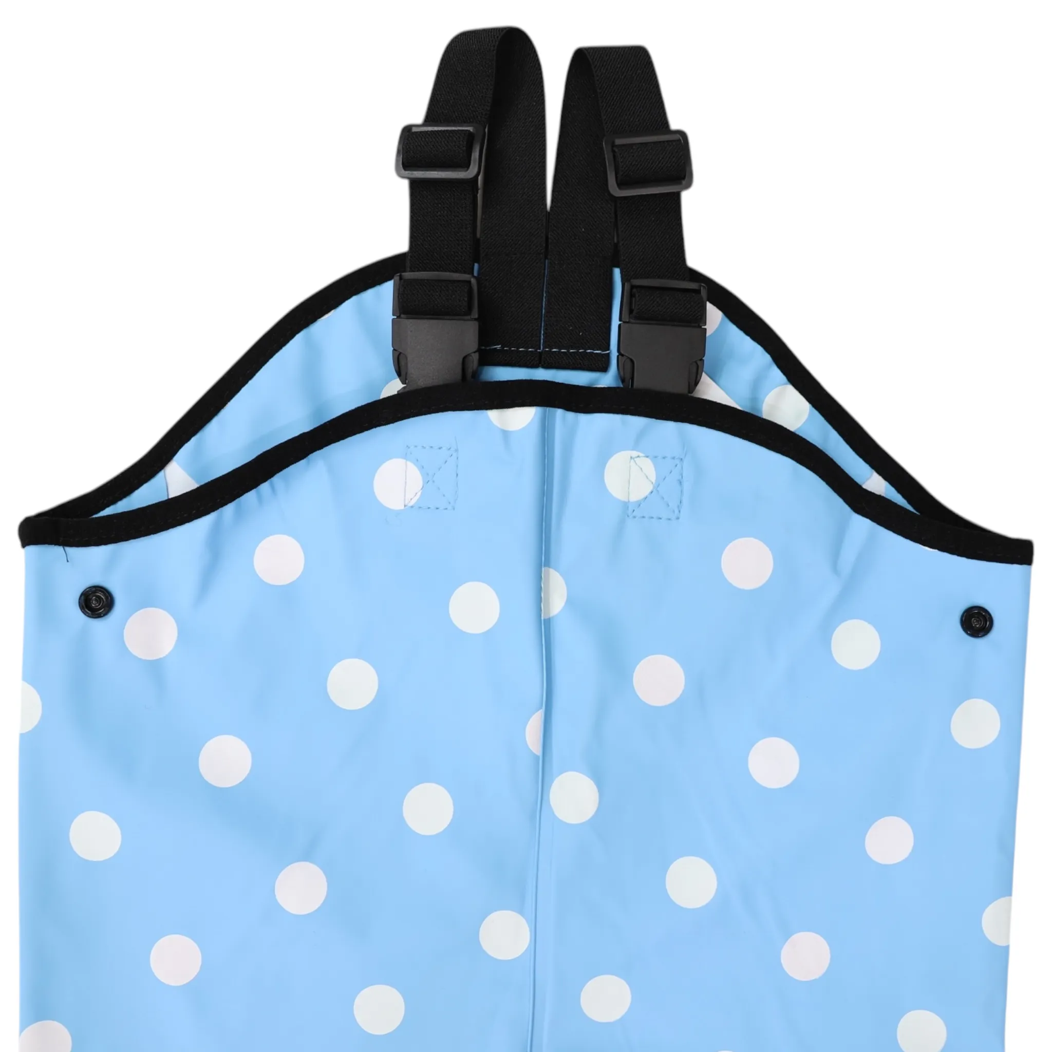 Polkadot Colour Change Overalls - Blue