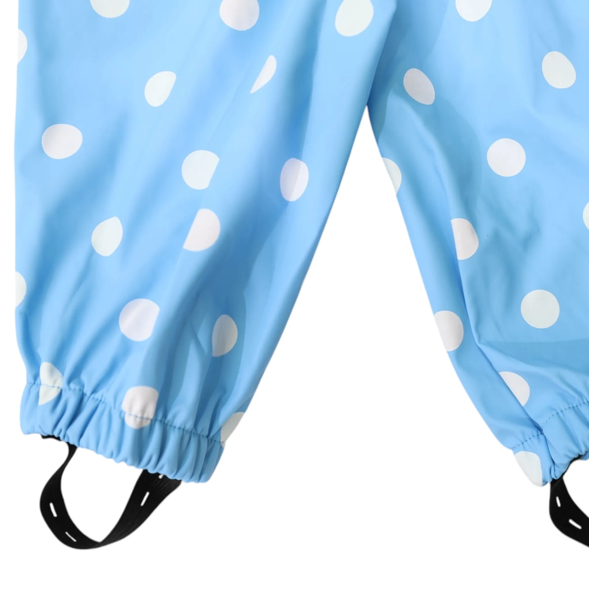 Polkadot Colour Change Overalls - Blue