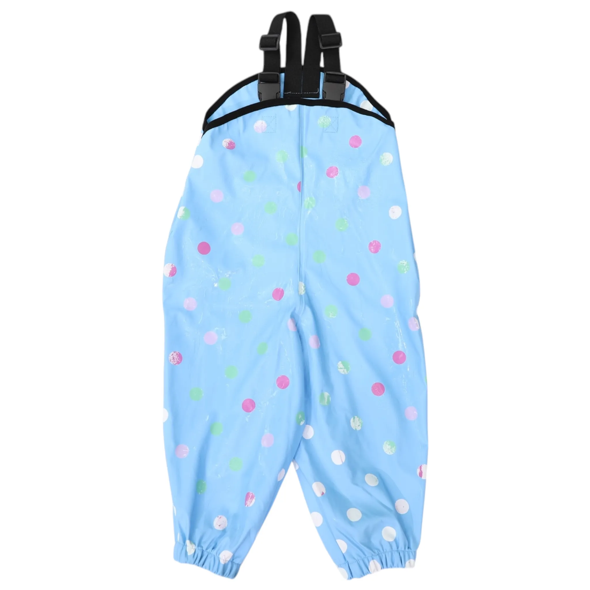Polkadot Colour Change Overalls - Blue