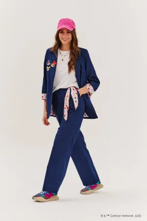 Powerpuff Girls wide denim pants