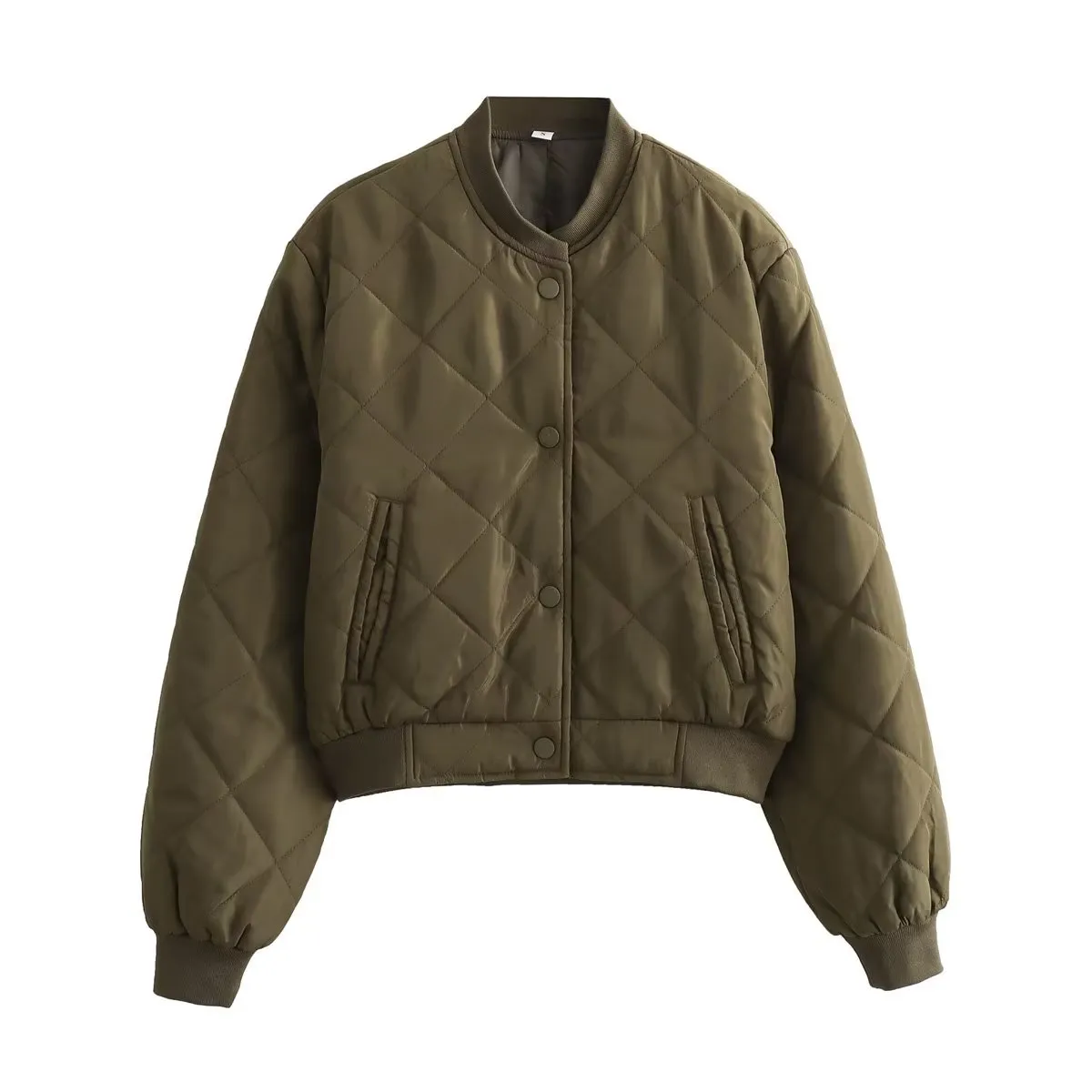 Quilted Bomber Jacket