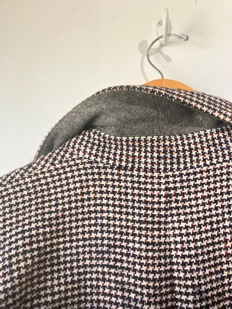 Rachel Comey Houndstooth Wool Coat
