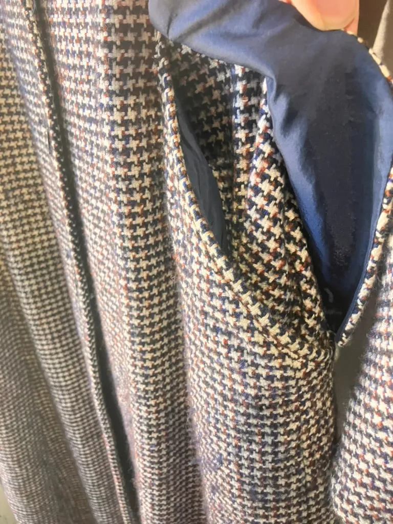 Rachel Comey Houndstooth Wool Coat