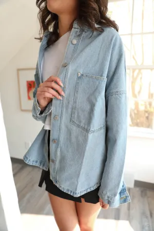 RAE: Oversized Denim Jacket