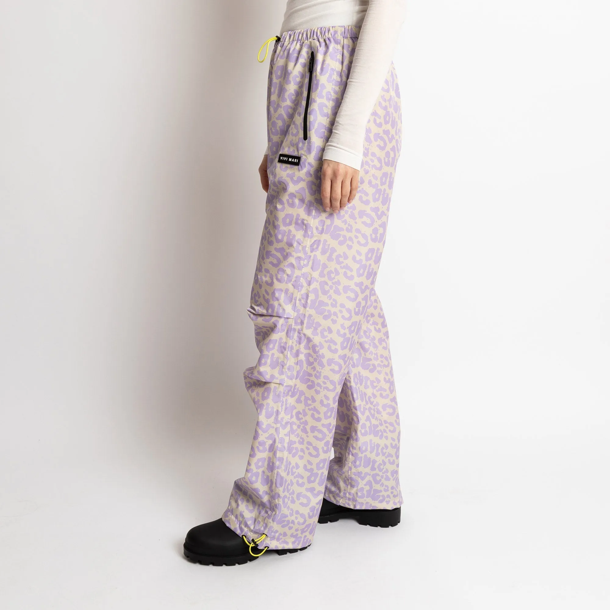 Rain Pants leo splashes lavender/grey
