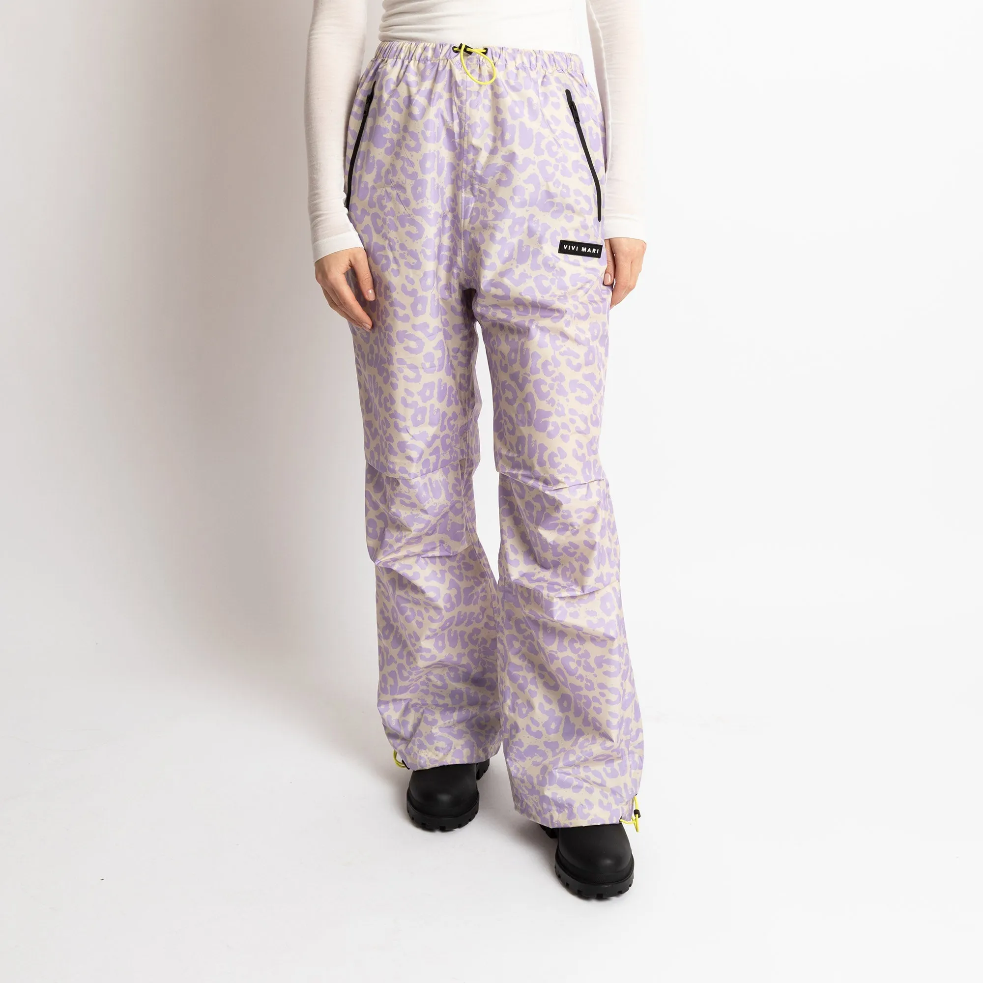 Rain Pants leo splashes lavender/grey