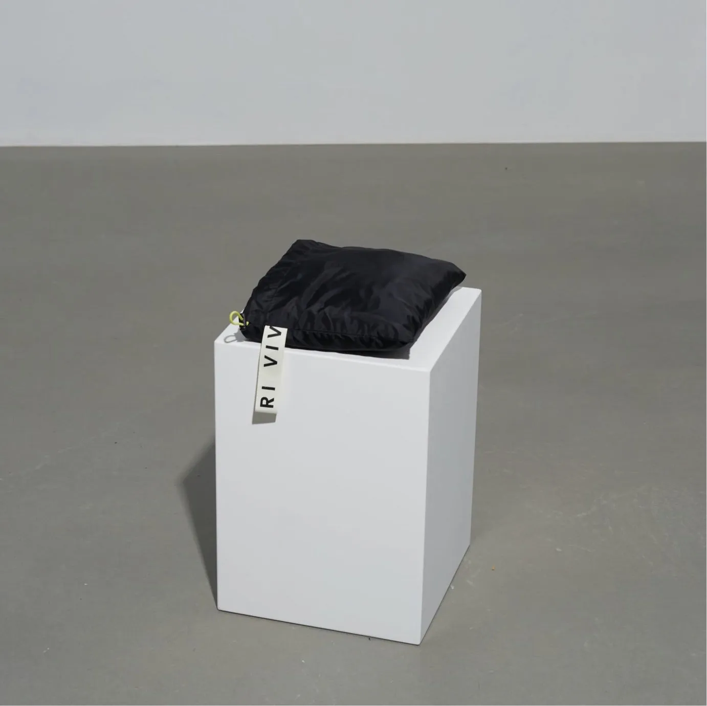 Raincoat solid black