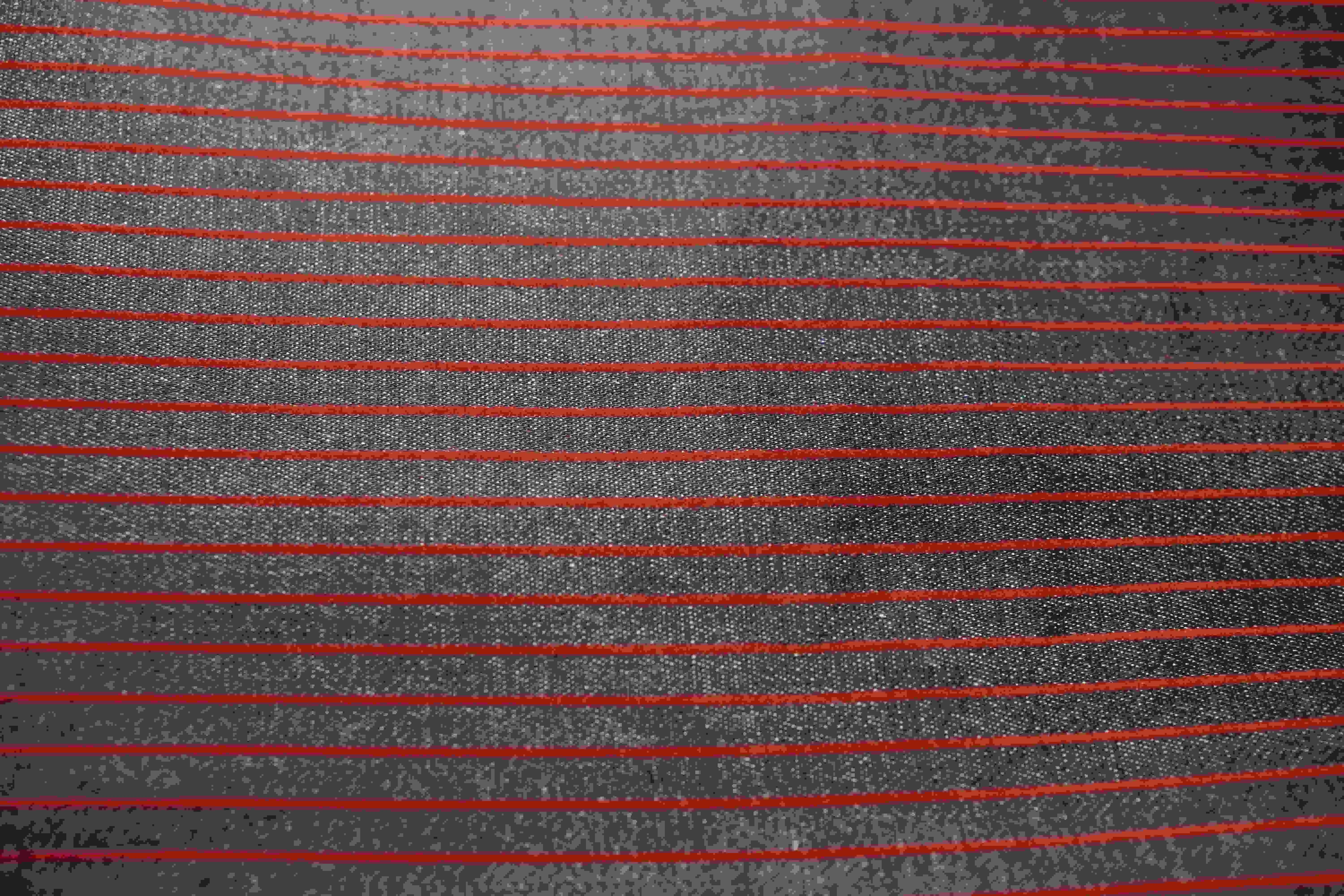 Red Thing Stripped Denim