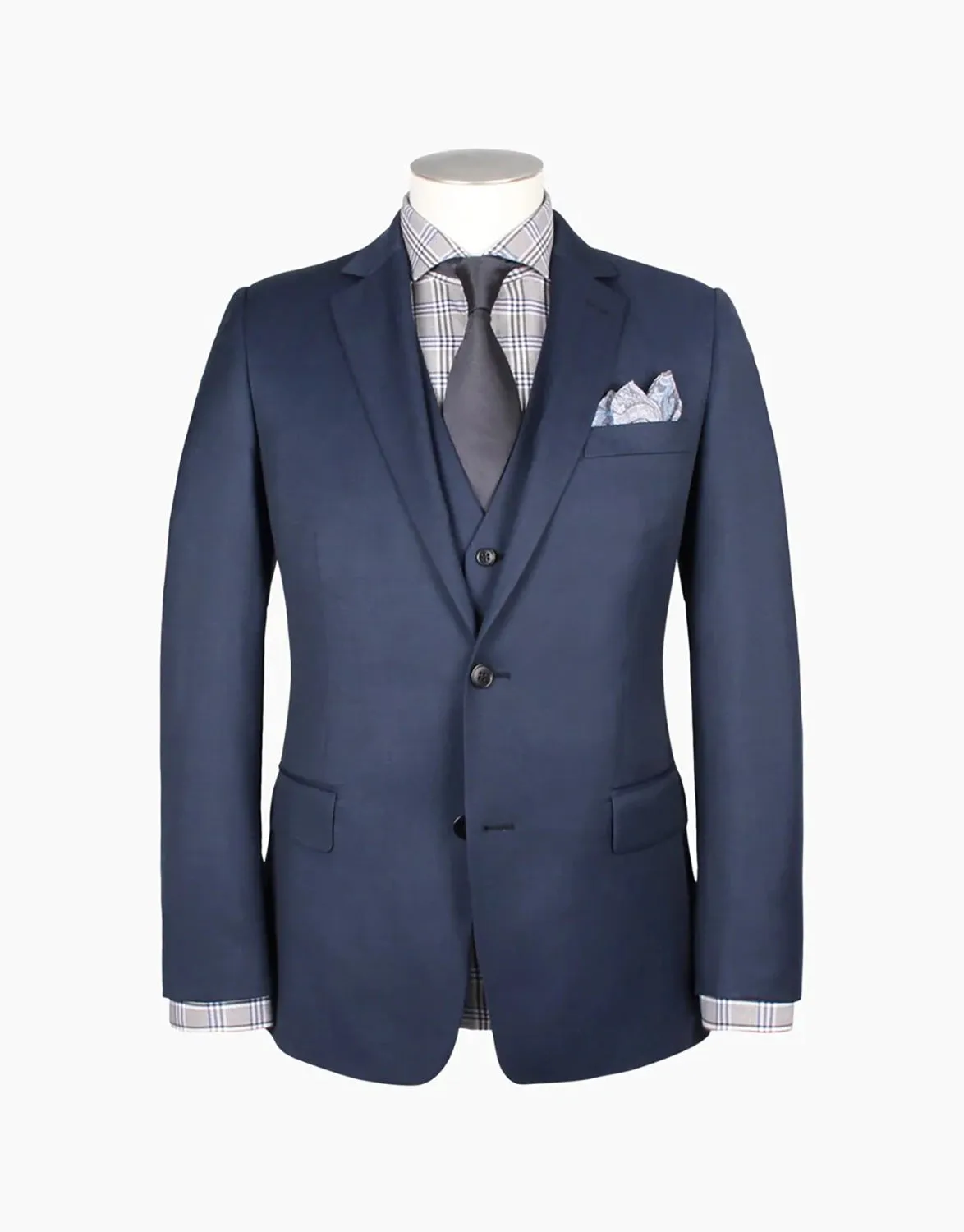 REMBRANDT 100% REDA WOOL COOPER SUIT JACKET BN0279JCG