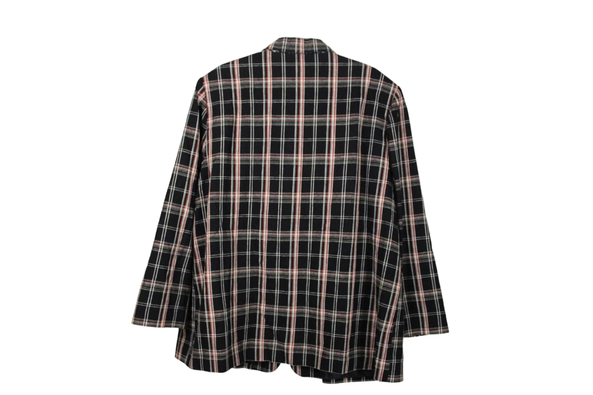 Requirements Black Plaid Blazer | 22W