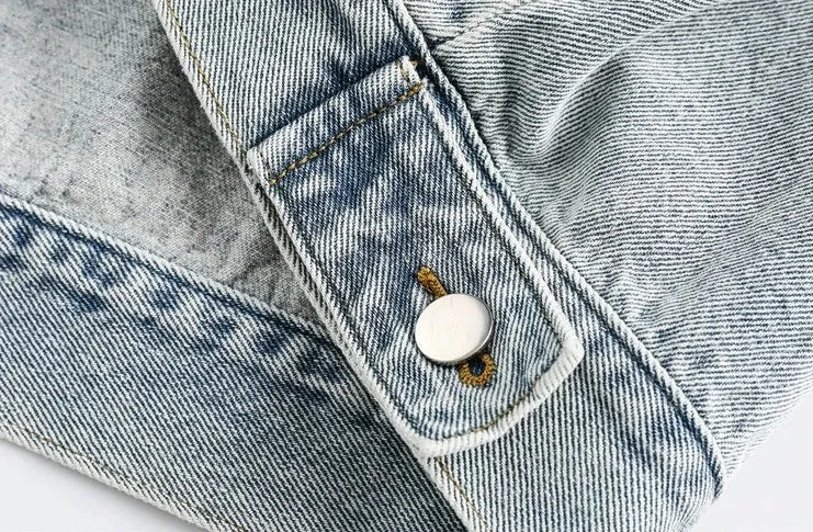Retro Washed Denim Jackets