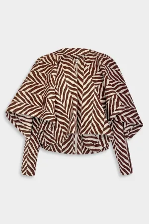 Rianna Jacket in Zebrawood