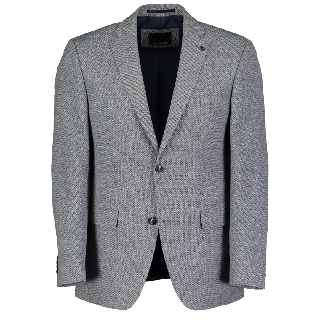 Roy Robson Linen Mix Jacket - Blue