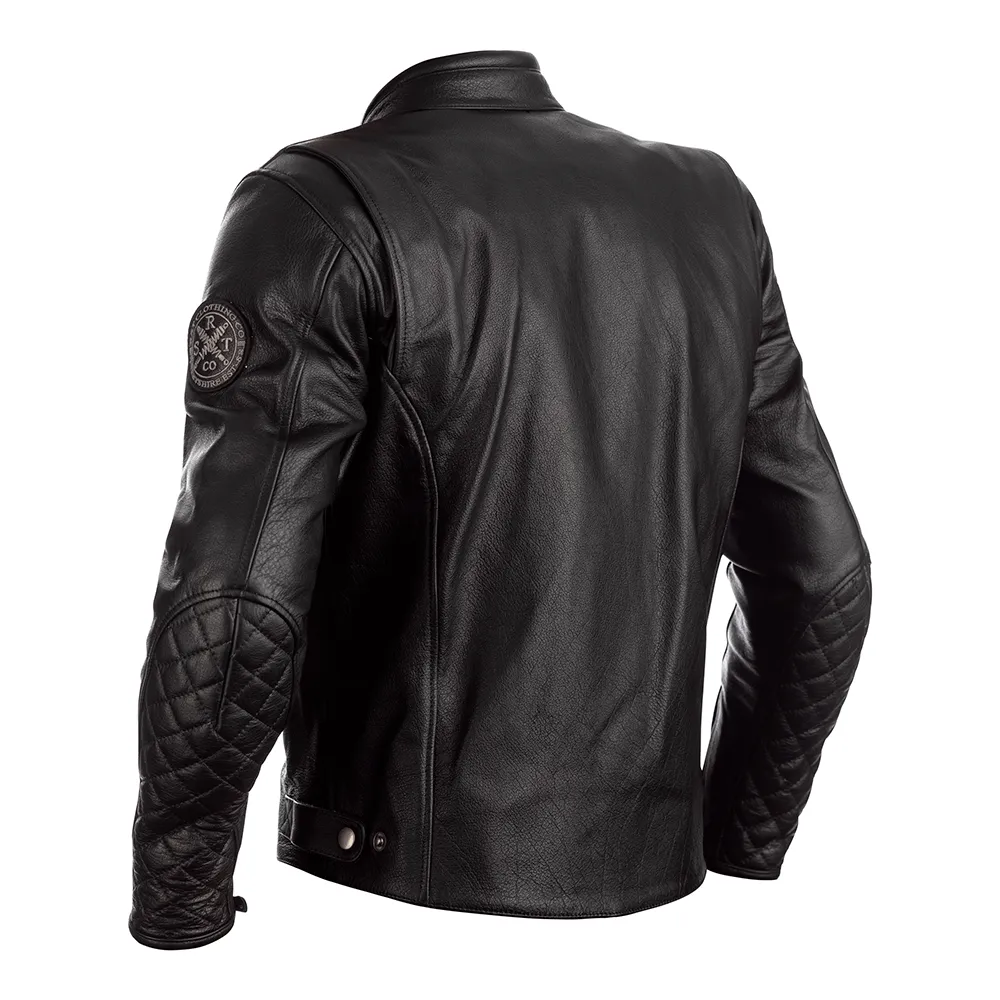 RST MATLOCK CE LEATHER JACKET [BLACK]
