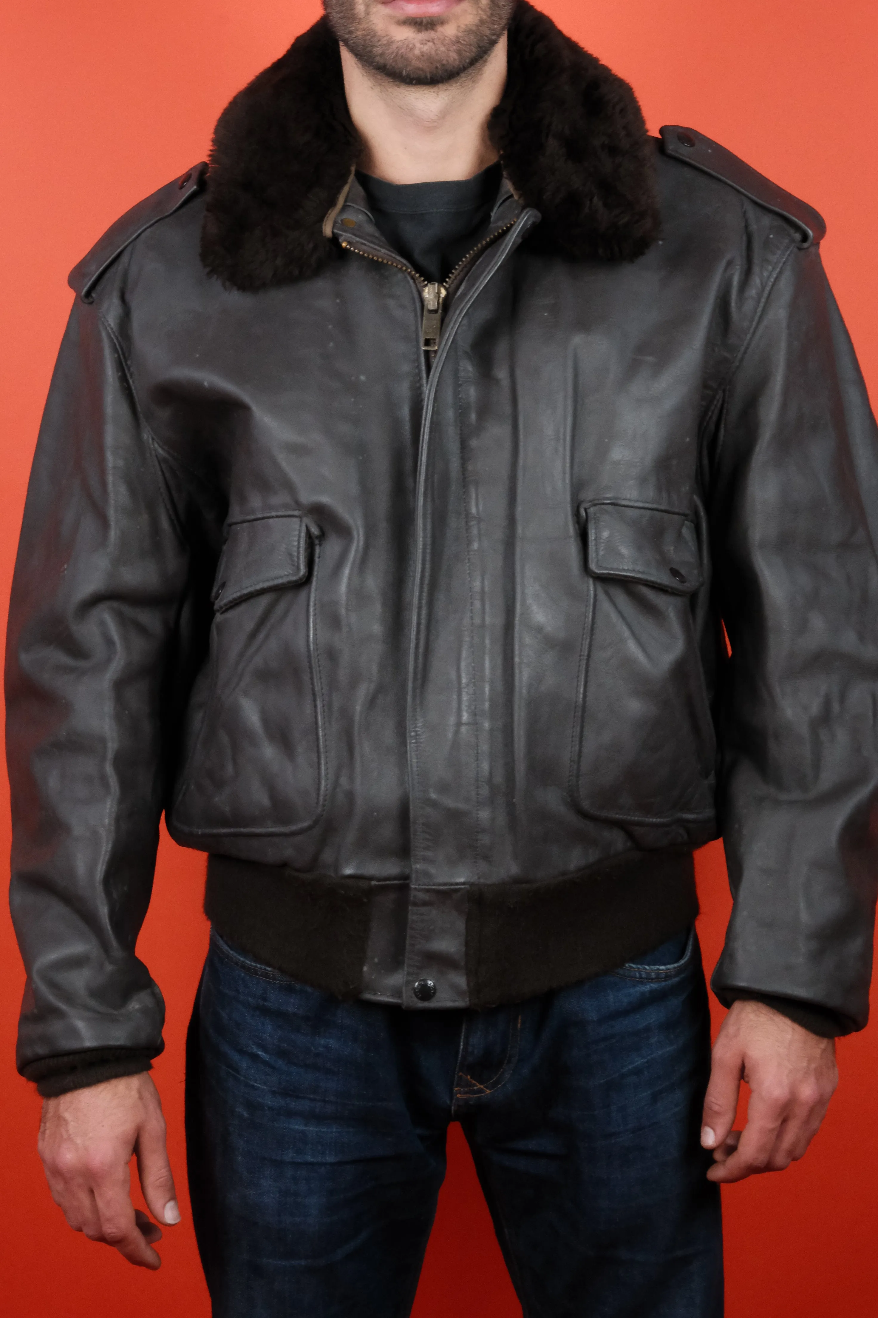 Schott Type A-2 Leather Jacket 684 SM