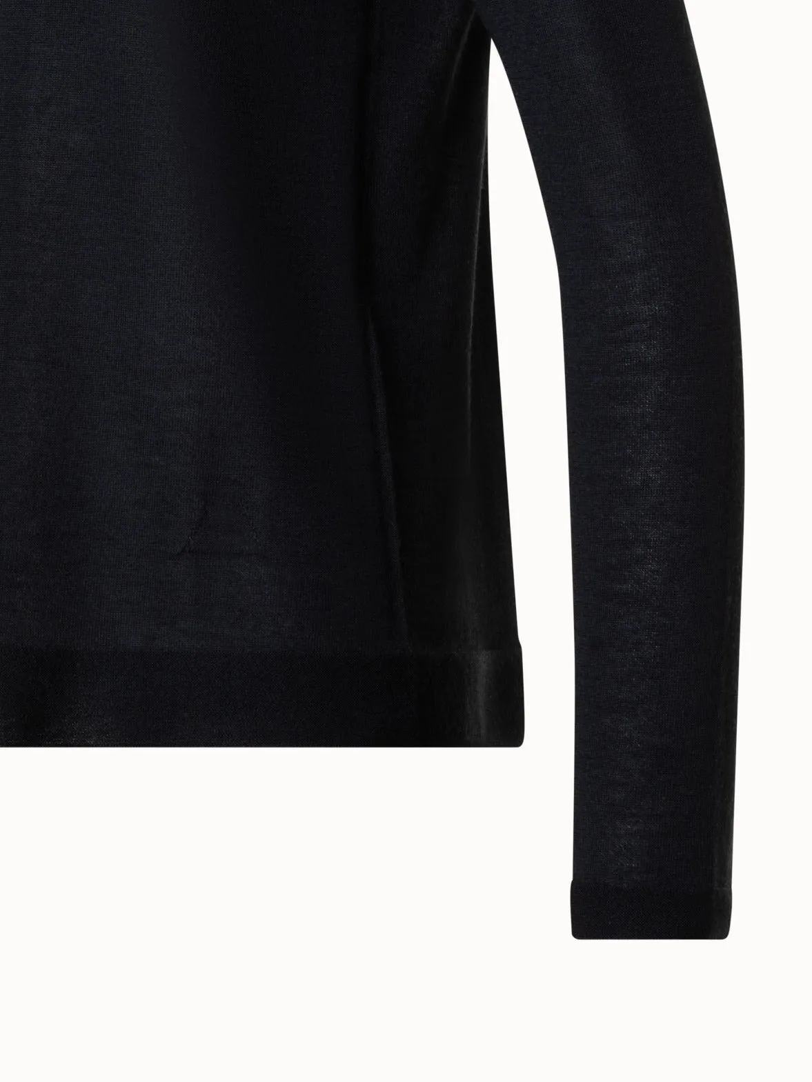 Seamless Pullover from Cashmere Silk