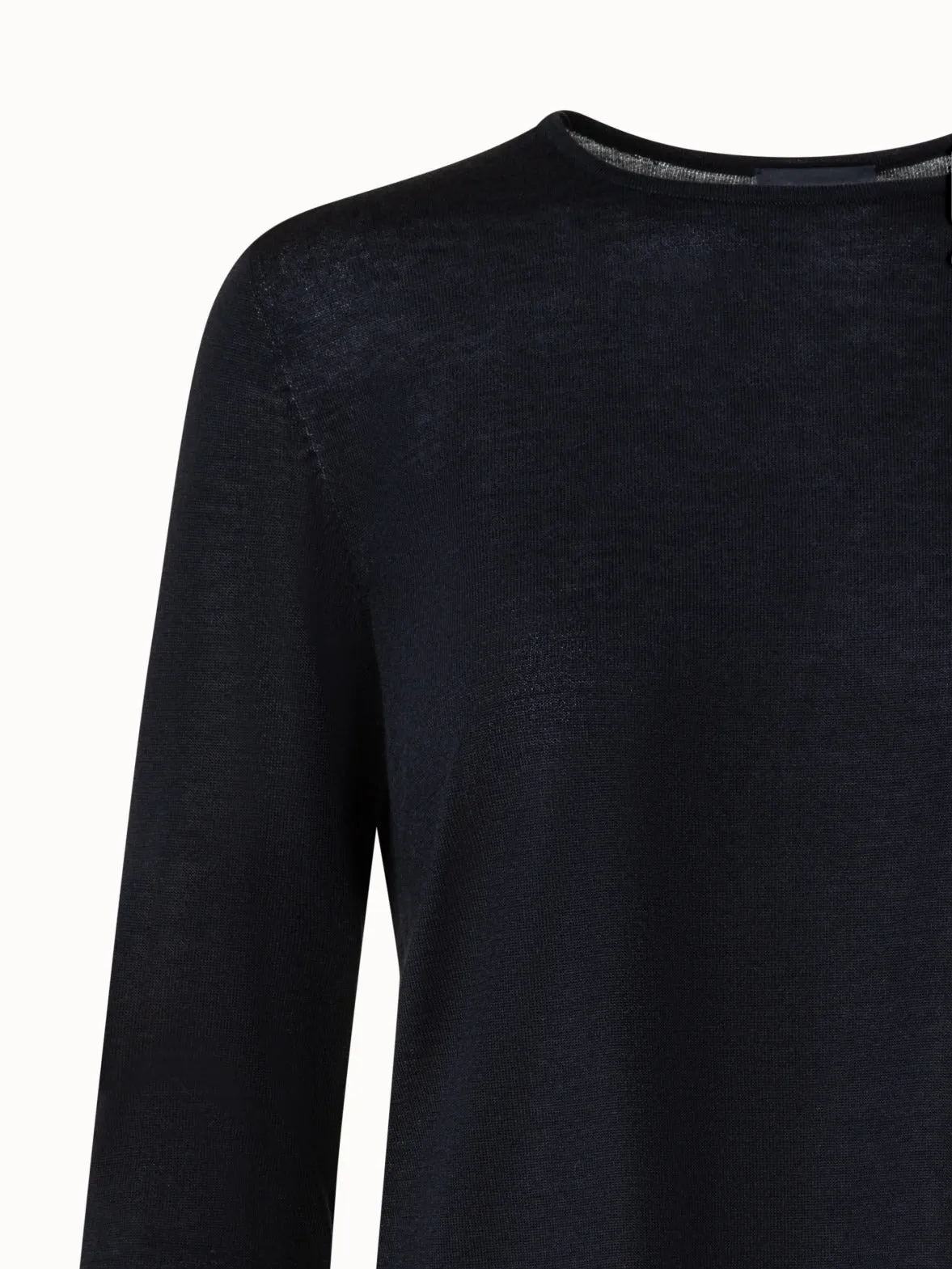 Seamless Pullover from Cashmere Silk