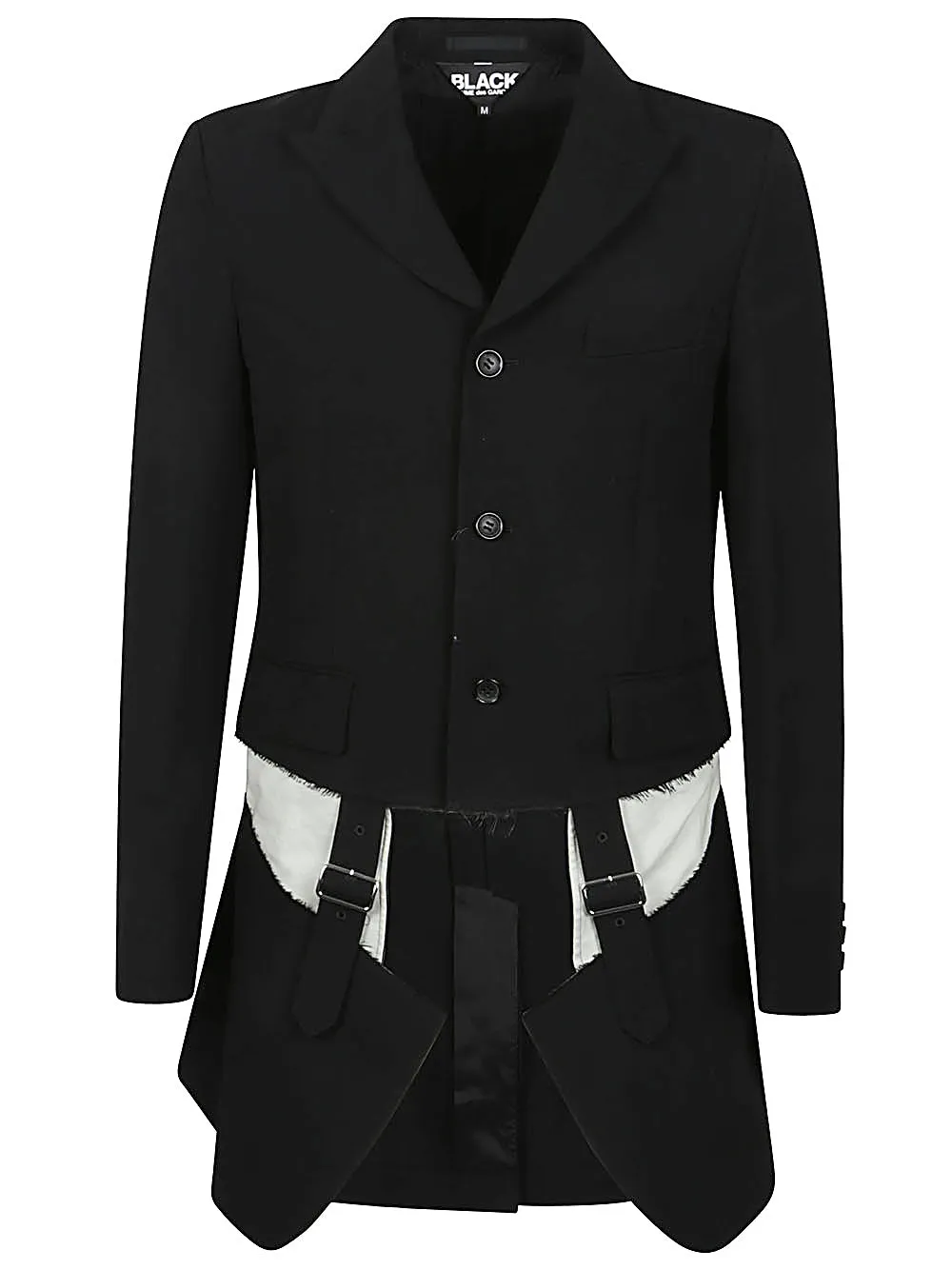 Single-breasted wool jacket