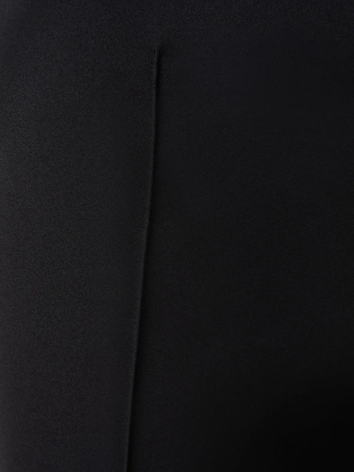 Slim Silk Stretch Crêpe Pants