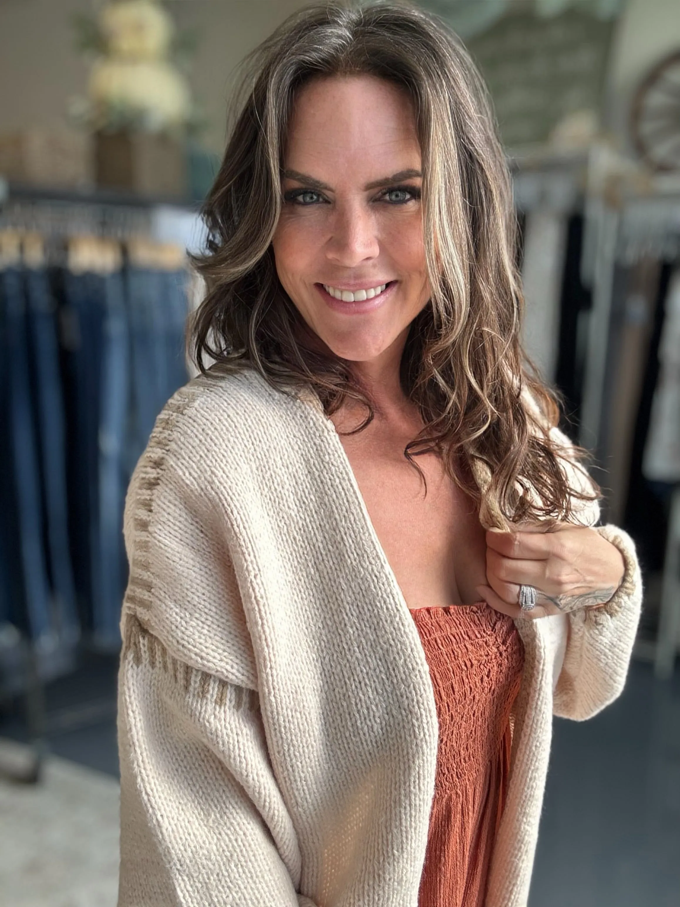 Slouchy Chunky knit Cardigan