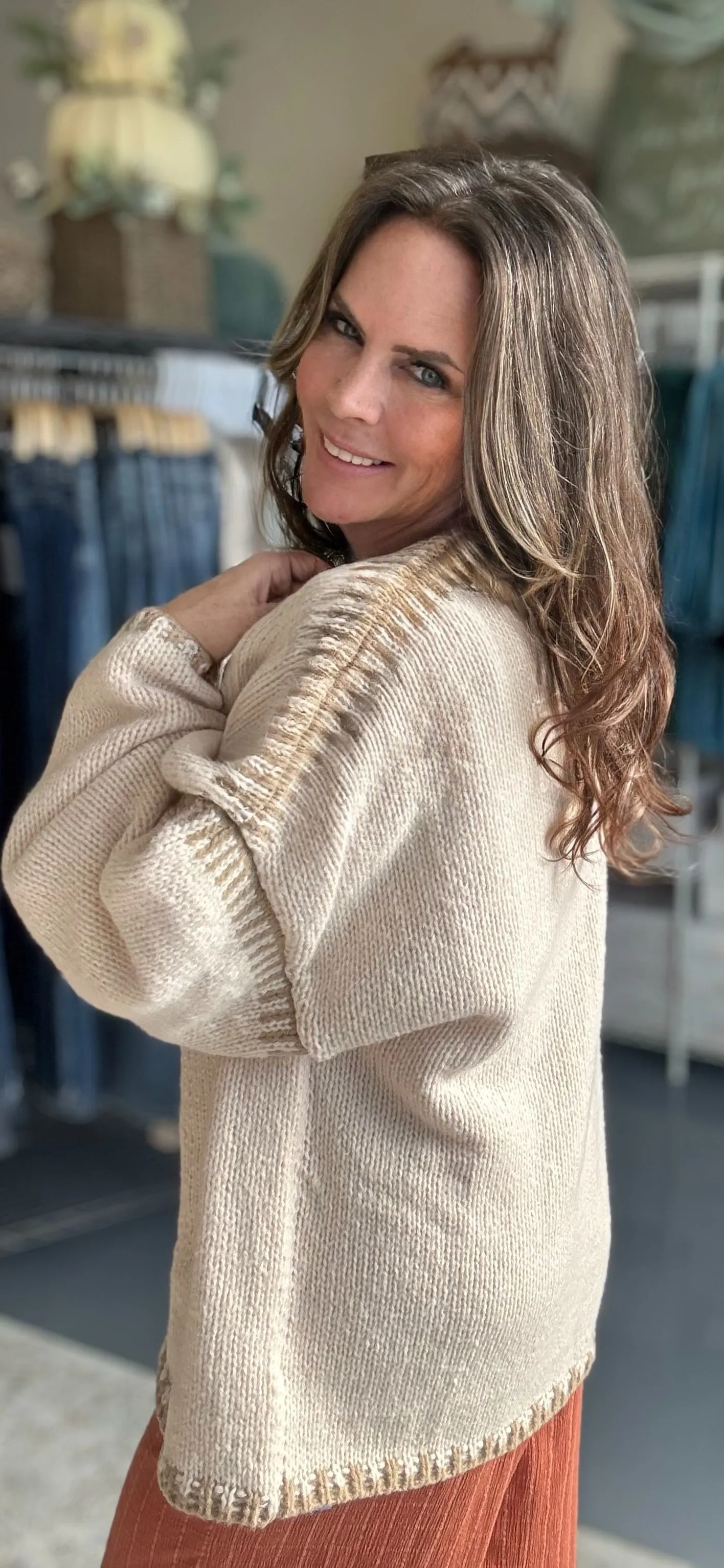 Slouchy Chunky knit Cardigan