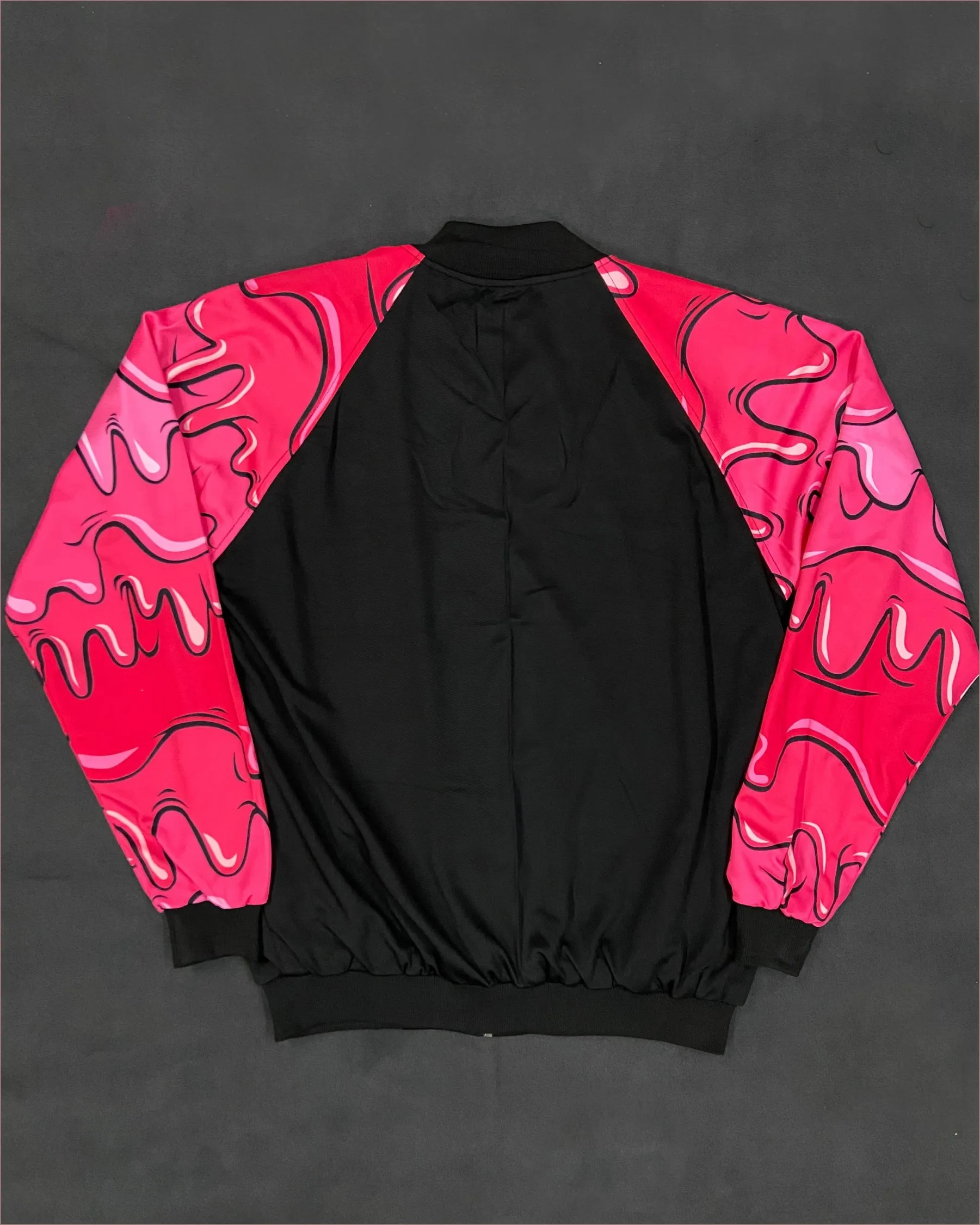 Spongebob Krusty Pants Raglan Bomber Jacket