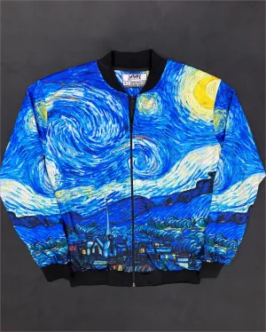 Starry Night Ft. Van Gogh Bomber Jacket