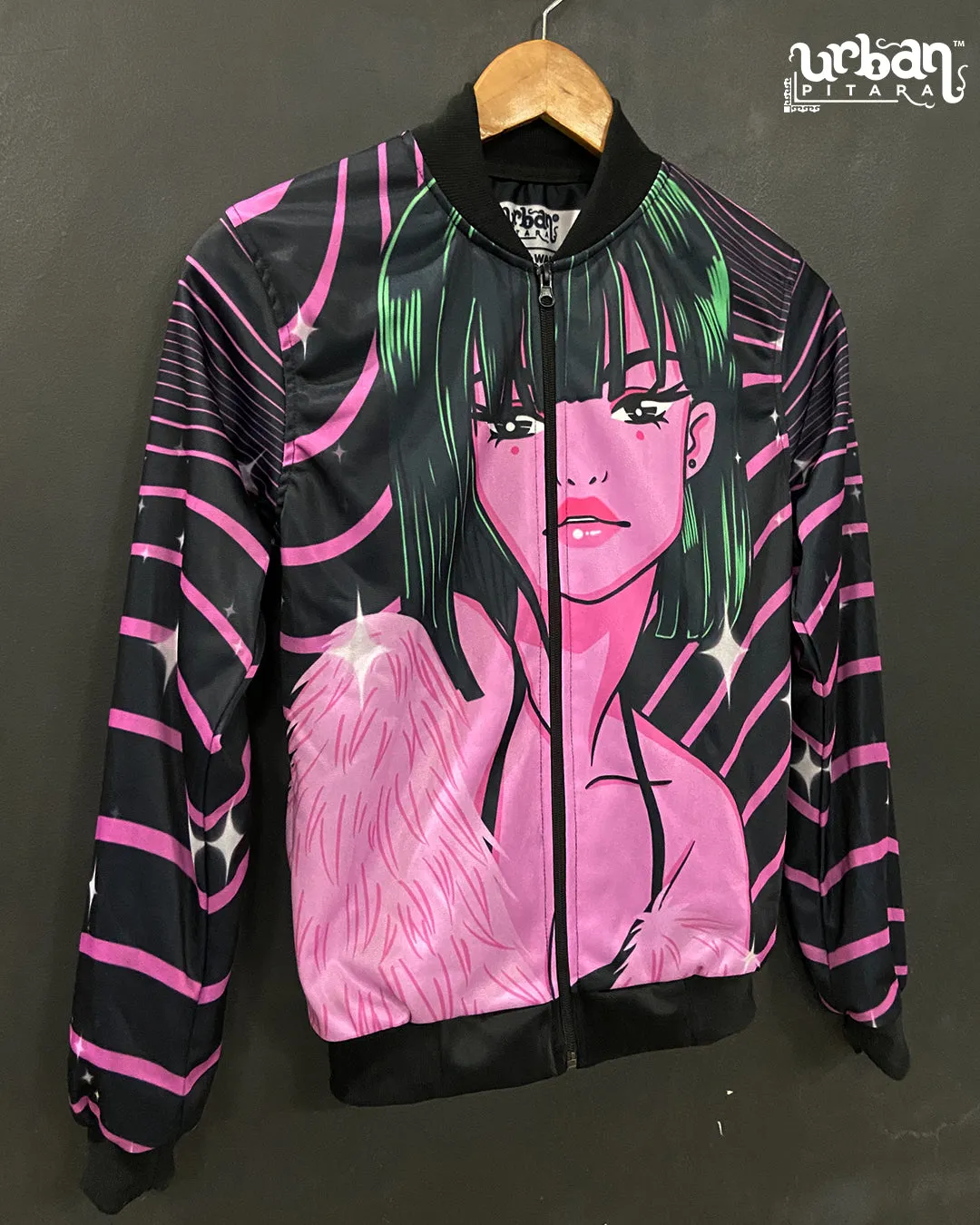 Starry Smile Bomber Jacket