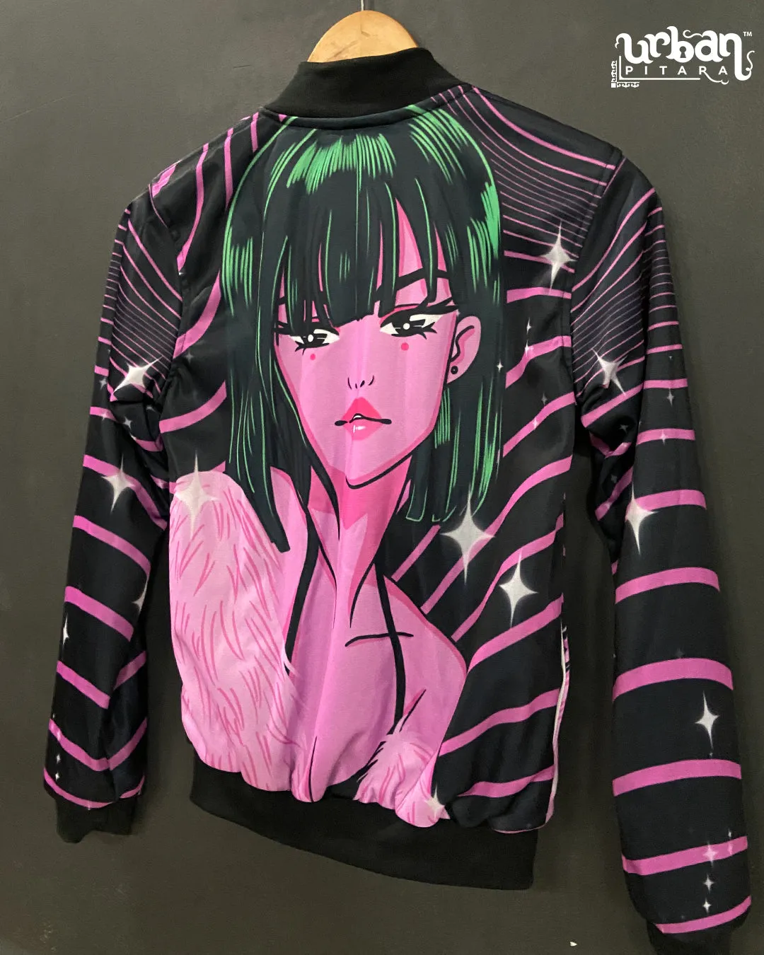 Starry Smile Bomber Jacket