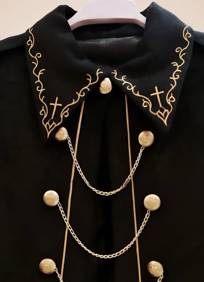 Steampunk Woolen Cloak