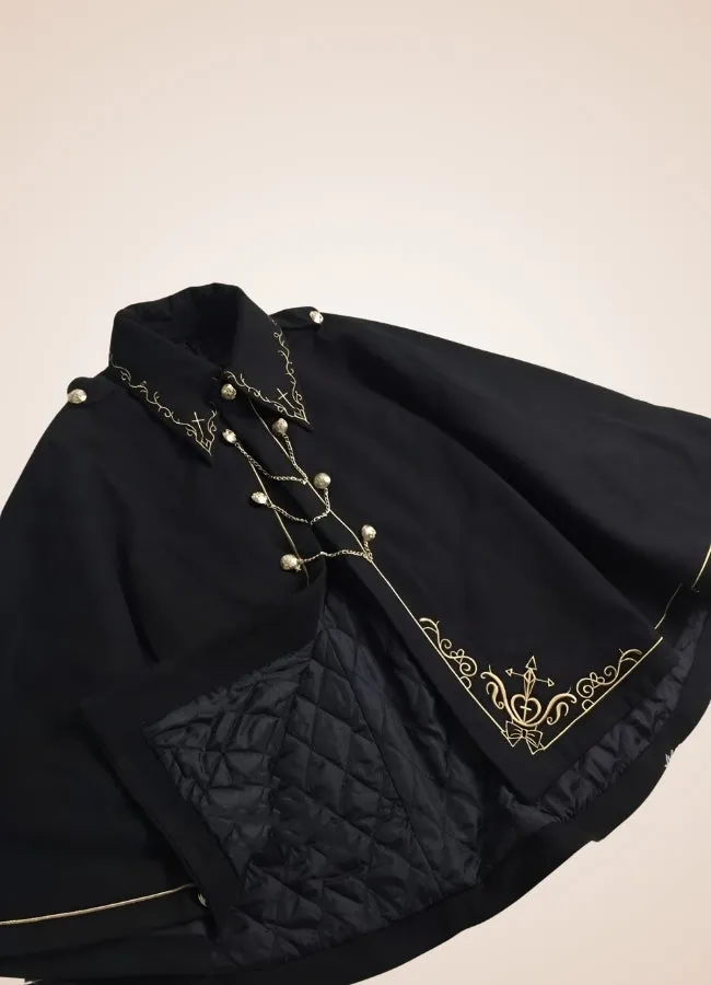 Steampunk Woolen Cloak