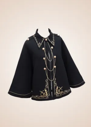 Steampunk Woolen Cloak