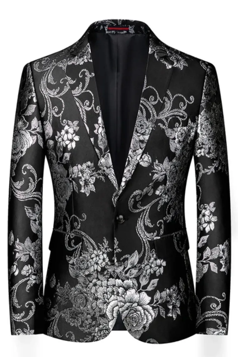 Stylish Trend Printed Blazers For Men