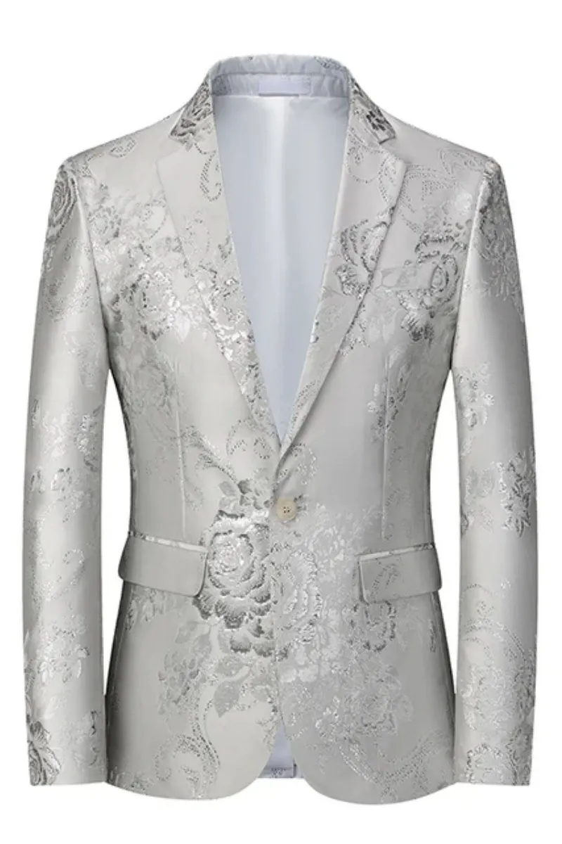 Stylish Trend Printed Blazers For Men