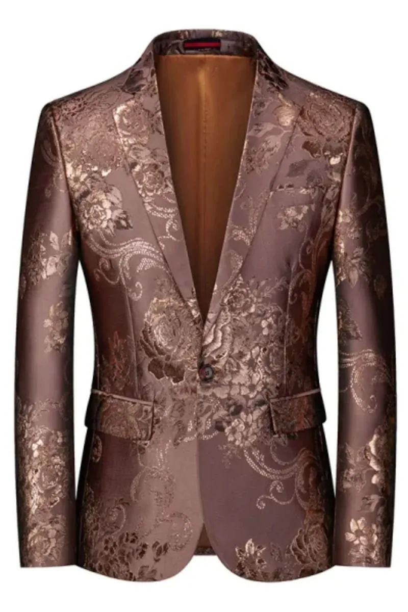 Stylish Trend Printed Blazers For Men