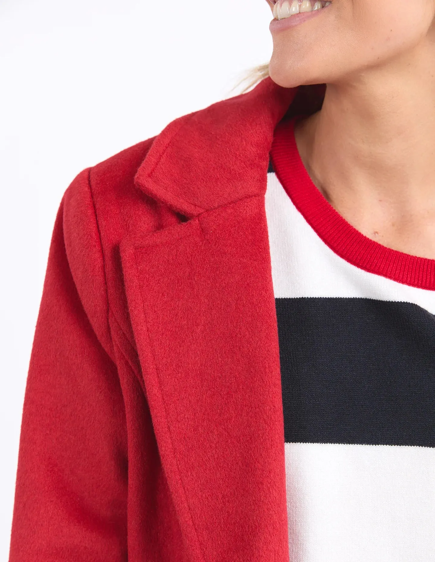 Tasmin Coat - Poppy