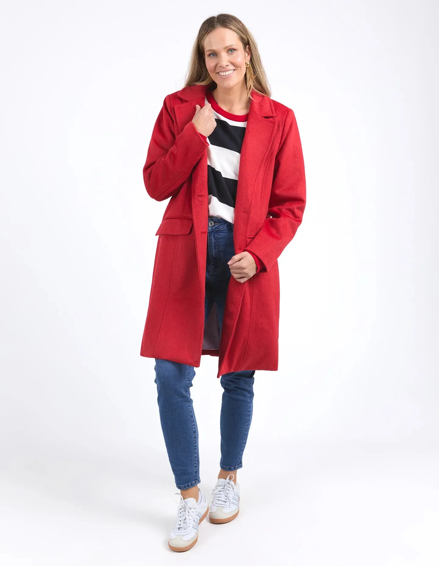 Tasmin Coat - Poppy