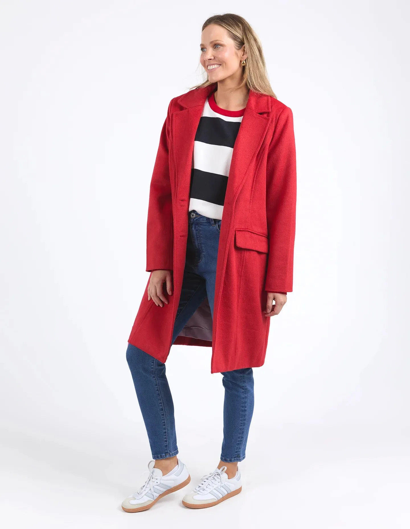 Tasmin Coat - Poppy