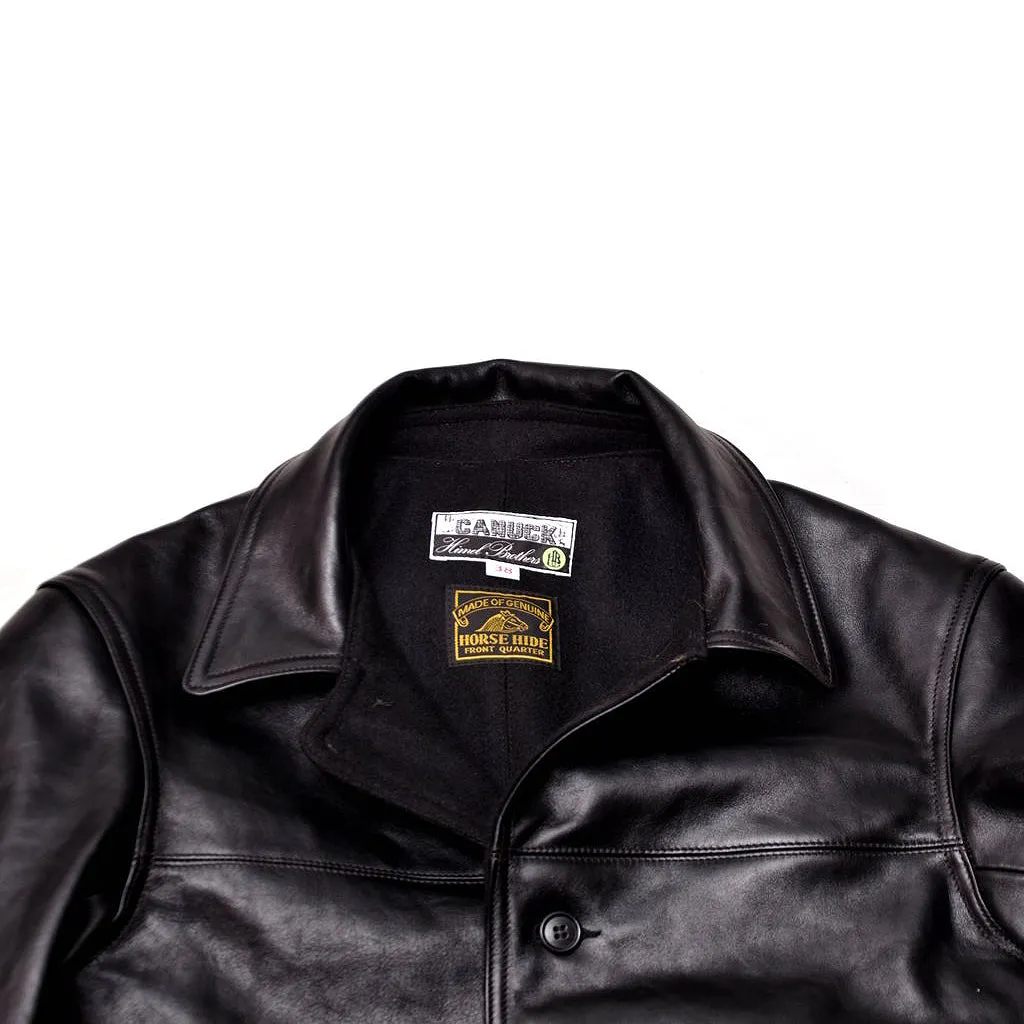 The Canuck - Black Shinki Horsehide Pigment Finish