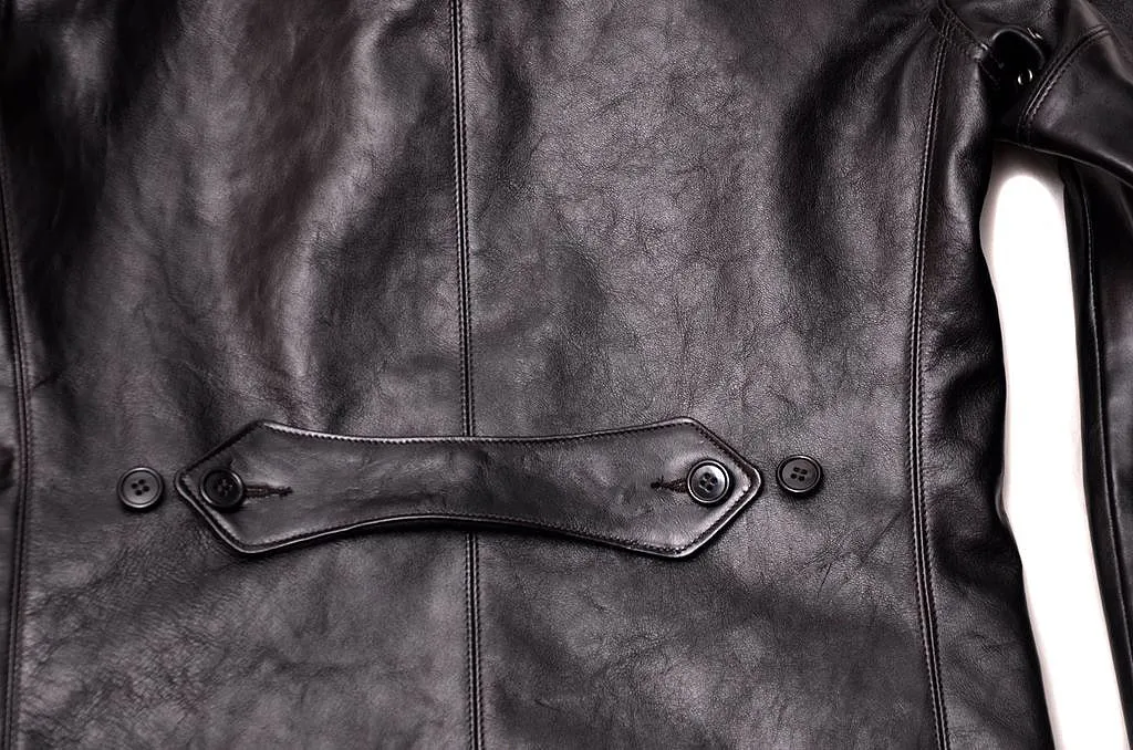 The Canuck - Black Shinki Horsehide Pigment Finish