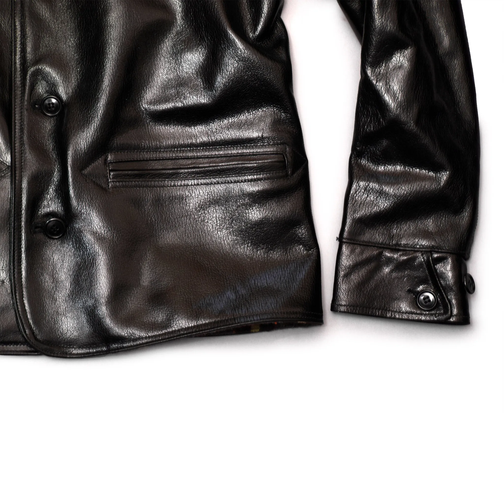 The Canuck - Black Shinki Horsehide Pigment Finish