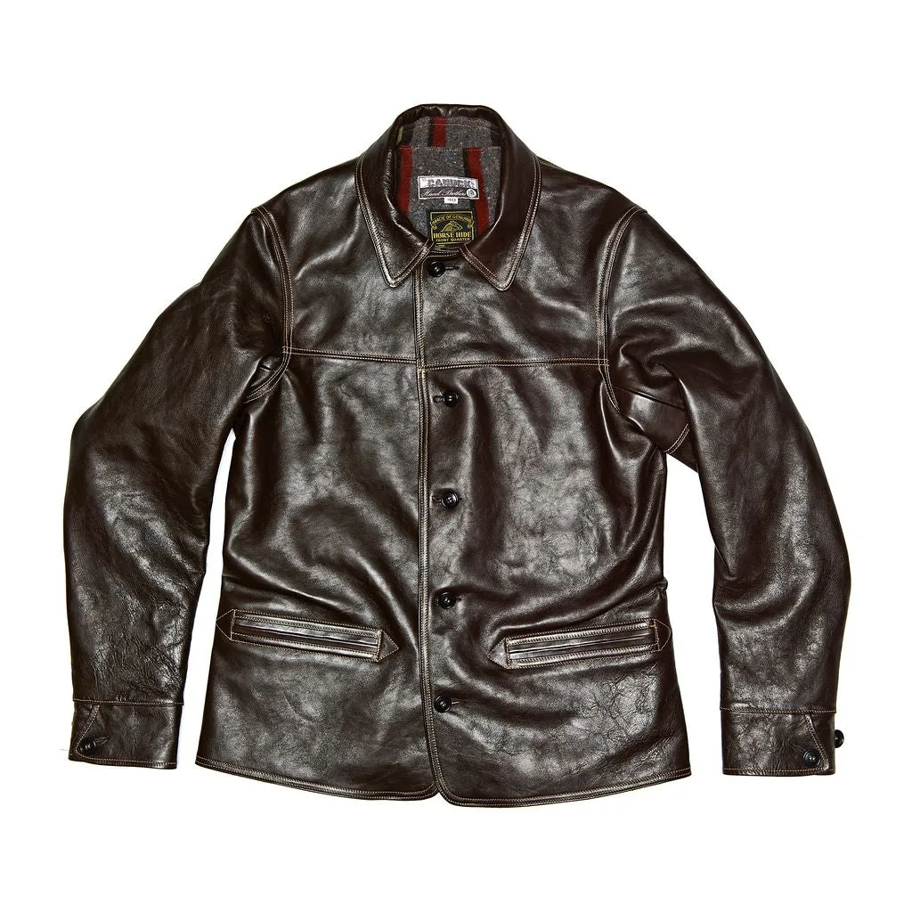 The Canuck - Black Shinki Horsehide Pigment Finish