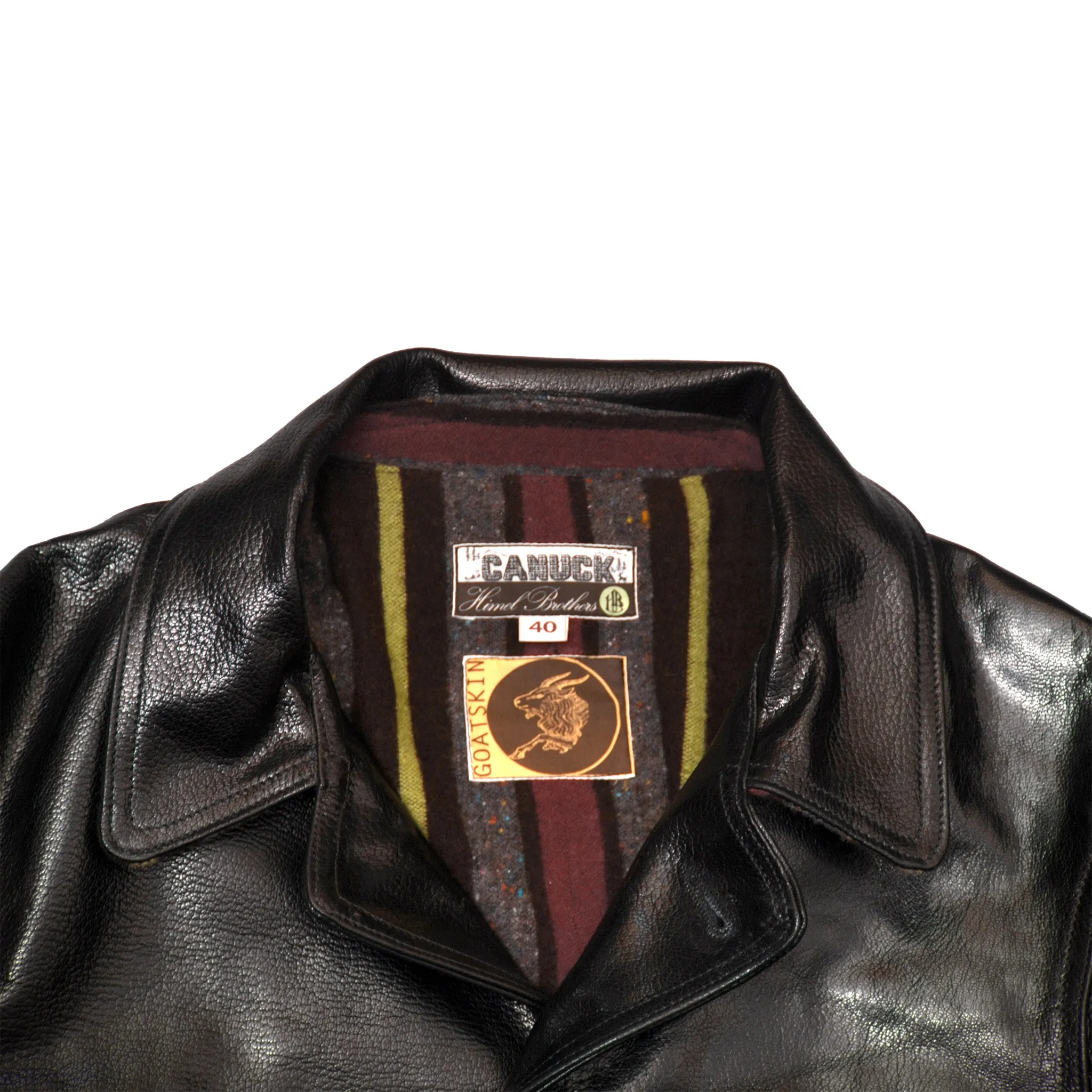 The Canuck - Black Shinki Horsehide Pigment Finish
