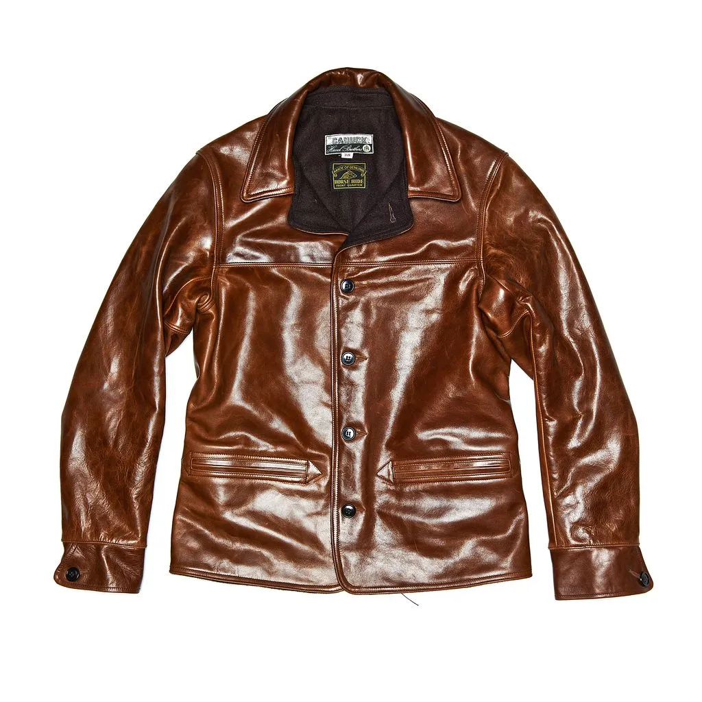 The Canuck - Black Shinki Horsehide Pigment Finish