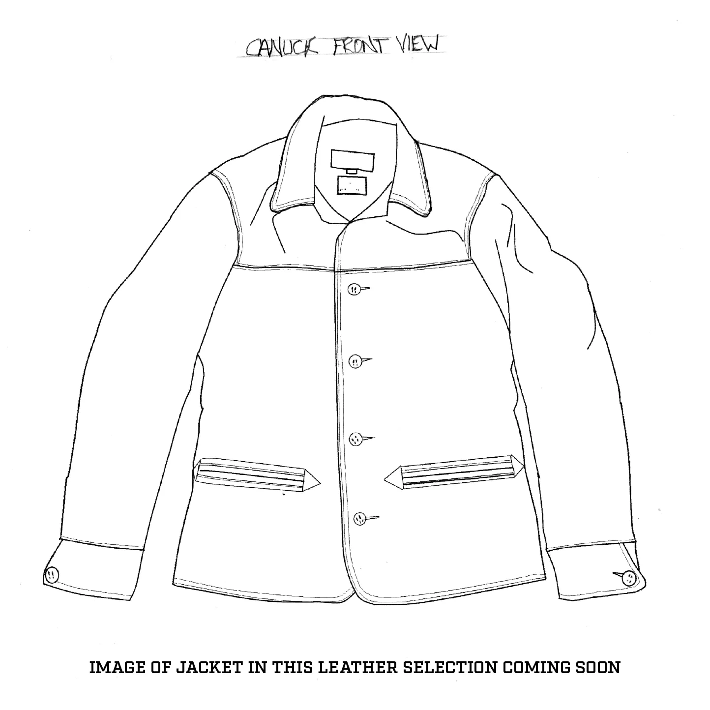 The Canuck - Black Shinki Horsehide Pigment Finish