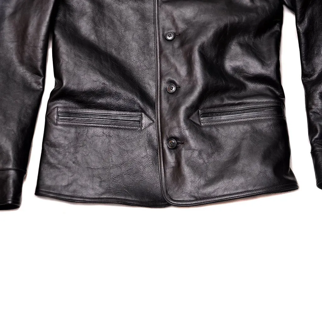 The Canuck - Black Shinki Horsehide Pigment Finish